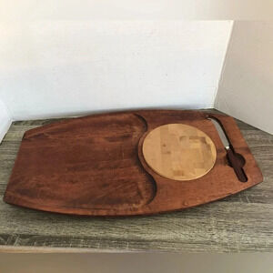 Vtg  Baribocraft Charcuterie Board